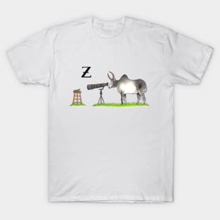 Z is for Zebu T-Shirt